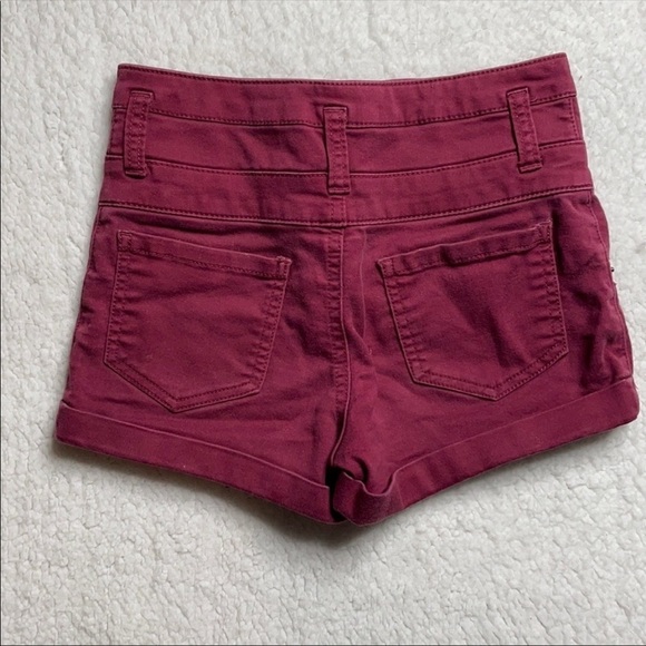 Mossimo Supply Co Burgundy shorts High Waist
Size 9 - Picture 6 of 6